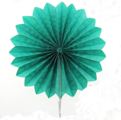 

FANLUS Ecape Party Paper Fans Decoration Colored Tissue Paper Fans for Fiesta WeddingBirthday Carnibal Kids Hanging Decoraitons