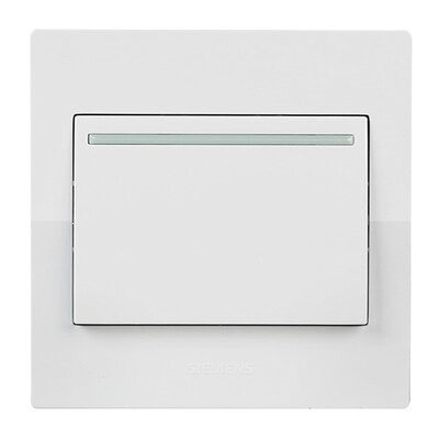 

Siemens SIEMENS 5TA80153NC01 single open multi-controlled Yue moving band fluorescent switch elegant white half way switch