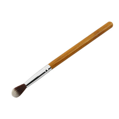 

Bamboo Handle Synthetic Fiber Eyeshadow Brush High Light Makeup Brush Burlywood