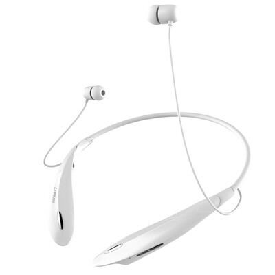 

LEIMAI LM-E1 Sports Bluetooth Headset 40 Binaural Wireless Headphone In-Ear Running Headset WHITE