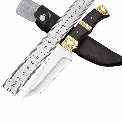 

CHACHEKA Outdoor Tactical Camping Survival Knife High Hardness Portable Diving Hunting Knives Self-defense EDC Fishing Tools