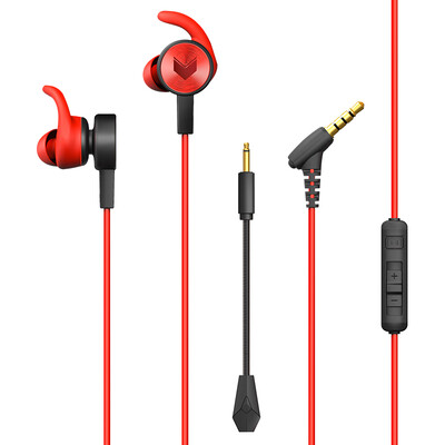 

Rapoo VM150 In-Ear Gaming Headset E-sports Headphones Mobile Phone Headphones Detachable Microphone Remote Control Mobile Phone Call Headset Headset Red