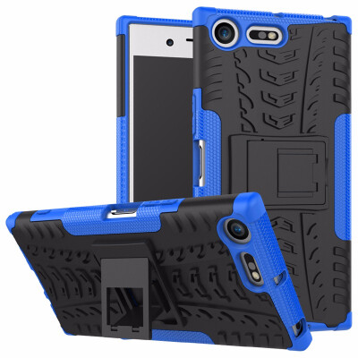 

Goowiiz Phone Case For Sony Xperia XZXZ PremiumX miniX Compact Armor Tire Texture Rugged Protection PCTPU