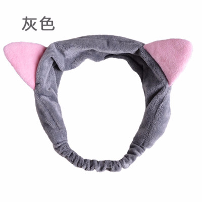 

Hot Sale Cat Ear Hair Head Band Hairbands Headbands Party Gift Headdress Headwear Ornament Trinket Hair Accessories Makeup Tools