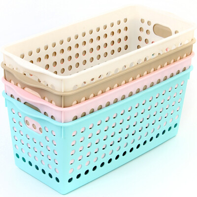 

Jingdong Supermarket Camellia dot collection basket kitchen storage basket - 2898 4 loaded