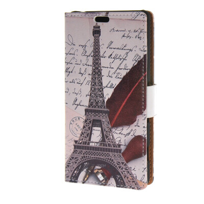 

MOONCASE Case for Sony Xperia Z4V Leather Flip Wallet Style Card Holder and Kickstand Case Cover [Cute Pattern] Design / a09