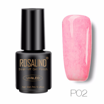 

ROSALIND Black Bottle 7ML Faux Fur Effect P01-12 Gel Nail Polish Nail Art Nail Gel Polish UV LED Long-Lasting 3D Gel Lacquer
