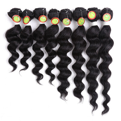 

Short hair 8-14inch Ombre Loose Wave Human Hair Bundles T1B30 Human Hair Extension 8pcspack