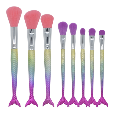 

Fish tail handle professional make-up brush Beauty artifacts for beauty girls Compact&convenient to carry