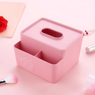 

PP Plastic Cosmetic Storage Box Multifunction Desktop Storage Boxes Drawer Makeup Organizers Stationery Storage Organizer 1PC