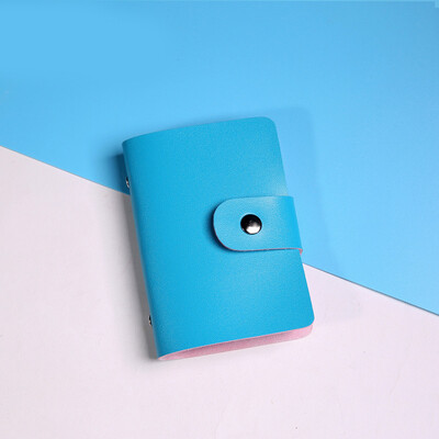 

Creative Pu Business Men And Women Card Package Many Card Bit Bag