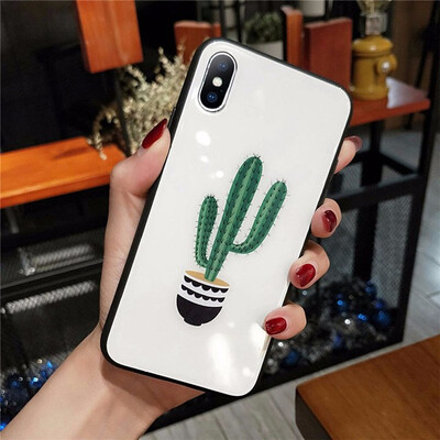 

Glossy Space Planet Stars Phone Case For iPhone 8 7 6 6s Plus X