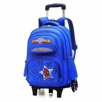 

Cartoon Children 26 Wheeled bags Alleviate Burden Backpacks Drag package waterproof Removable travel Trolley School Bag Luggage