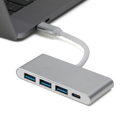 

USB Type C to USB30 PD Adapter 31 USB CThunderbolt 3 to 3 Port USB30 Hub for MacBook xiaomi Huawei laptop