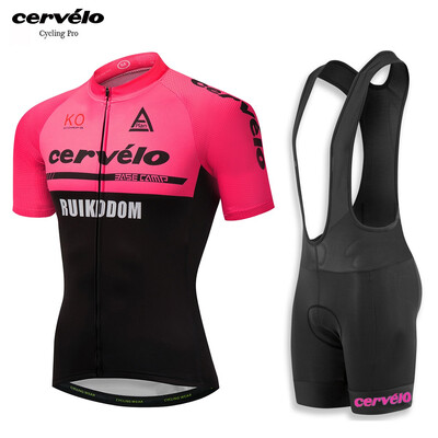 

Tour de France 2018 pro team Cervelo summer short sleeve cycling jersey bicycle clothing ropa ciclismo mens MTB road bike jersey