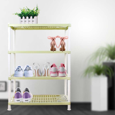 

Camellia 4th floor bathroom bathroom shelf storage shelf fashion shoe rack shelf 1812 light color