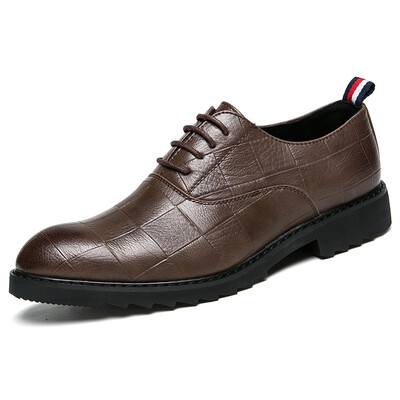 

Mens Brogue Leather Oxfords Shoes