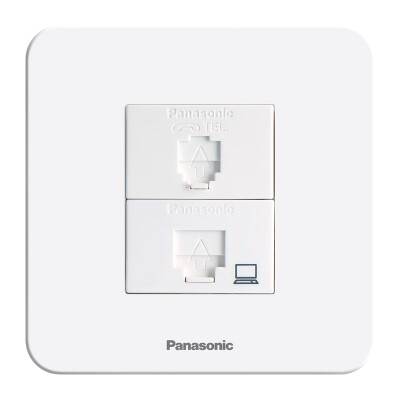 

Panasonic (Panasonic) 86-type switch socket 10A five-hole socket smart package eight loaded WQXC601 (elegant white