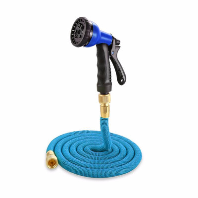 

Garden Expandable Magic Flexible Water Hose Spray Nozzle 25 50 75 100ft