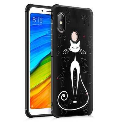 

Goowiiz Fashion Phone Case For Xiaomi Redmi Note 44X55 Pro Luxury 3D Cute Cartoon Slim Full Soft Silicone