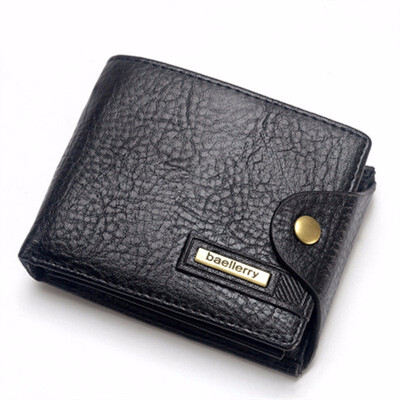 

Shozafia Horizontal Mens Short Wallets Multifunctional Clutch Bag