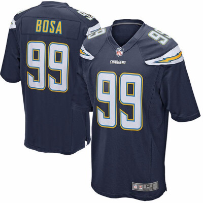 

Mens Los Angeles Chargers Joey Bosa Nike White Game Jersey