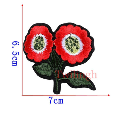 

1 pcs Brand Patches Flower Style Sticker Sequins Clothes Embroidered Patches For Clothing Bags Shoes DIY Motif Women Applique