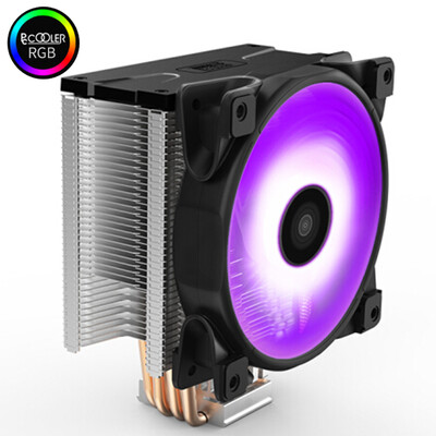 

PCCOOLER East China Sea X4-RGB CPU radiator multi-platform support AM4 4 heat pipe intelligent temperature control 12CM fan with