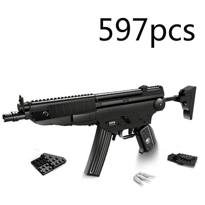 

777A 45pcs m1911 Building block toy gun airsoft pistol desert eagle air soft ak47 sniper m4a1 children lepin Toys
