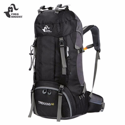 

FREEKNIGHT FK0395 60L Water Resistant Climbing Hiking Backpack with Rain Cover