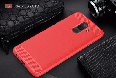 

WIERSS Shockproof phone case cover for Samsung Galaxy J8 2018 J800 SM-J800F Slim Armor case Back cover Etui Fundas Capa Coque