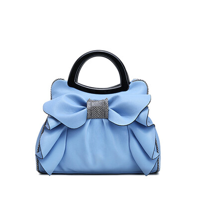 

2016 New women luxury handbag sweet bow ladies simple bags handbag female shoulder bags large messenger bag for girlfriend