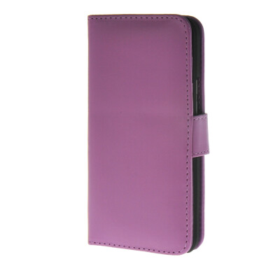 

MOONCASE Smooth skin Leather Side Flip Wallet Card Holder Stand Pouch Case Cover for HTC One M9 Purple