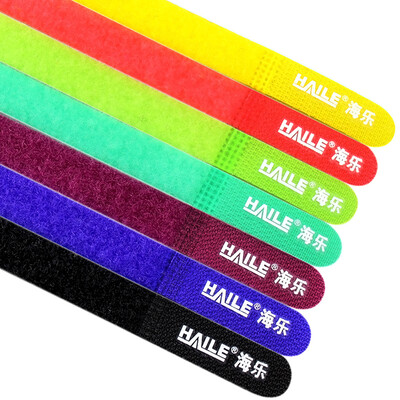 

Haile ZD-7F seven color mood computer tie belt bundle tied reason beam line with back to back Velcro finishing with 15 150mm seven suit