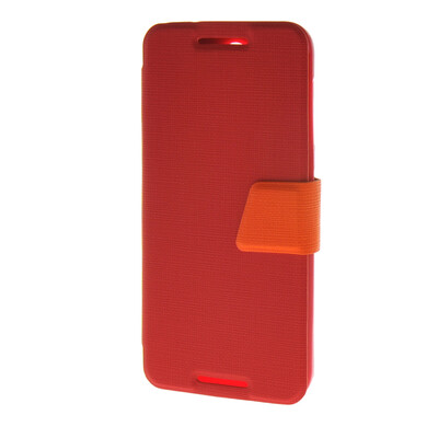 

MOONCASE Ultra Slim Leather Wallet Flip Stand Pouch чехол для HTC Desire 620 Red 01