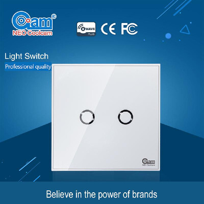

NEO Coolcam Zwave Wall Light Switch 1CH Gang Z Wave Wireless Smart Remote Control EU Light Switch Home Automation