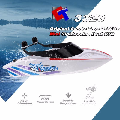 

Create Toys Sea Wing Star 3323 24GHz Mini Radio Control Electric Sightseeing Boat RTR