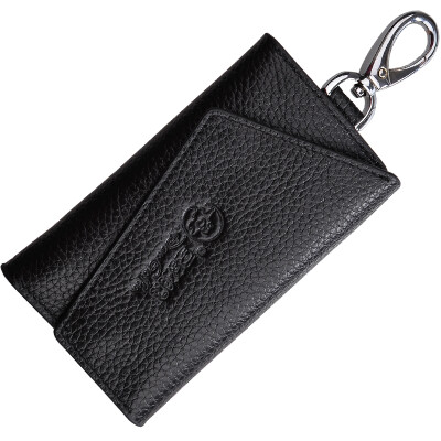 

DouguYan Crocodile Keychain Мужская универсальная карточная сумка для кошельков YSB001 Black