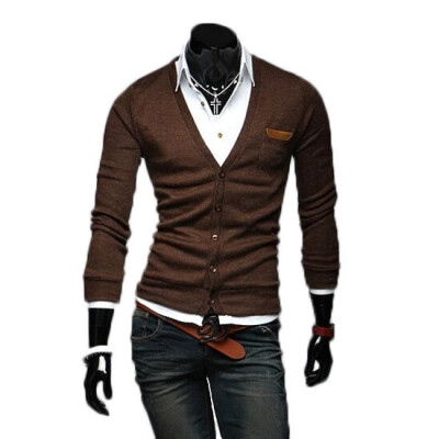 

Zogaa New Mens Knitwear Fashion Slim