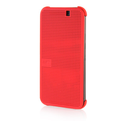 

MOONCASE Ultra Slim Leather Side Flip Pouch Thin Shell Back ЧЕХОЛ ДЛЯ HTC One M9 Red