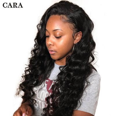 

130 Silk Base Lace Front Wigs Pre Plucked Brazilian Human Hair Remy Hair Deep Wave Dolago
