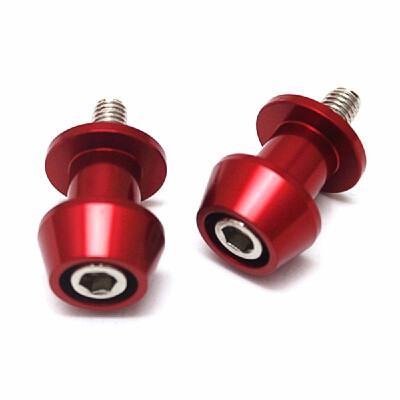 

2Pcs 10mm Motorcycle CNC Swingarm Sliders Spools for Honda Suzuki Kawasaki