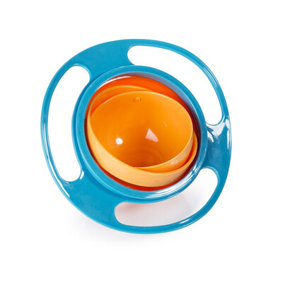 

New Design Children Bowl Practical Design Rotary Balance Bowl Novelty Universal Gyro Bowl 360 Rotate Spill-Proof Bol Rotati
