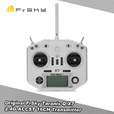 

Original FrSky TARANIS Q X7 24G ACCST 16CH Telemetry Radio Transmitter Open TX for RC Quadcopter Helicopter Airplane