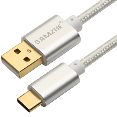 

Shanze (SAMZHE) MC-215 Type-c / USB3.1 to USB2.0 cable phone charging line data cable socket gold-plated version of 2 meters white