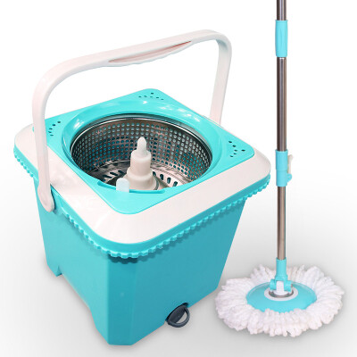 

Happy Cat KLM Double Drive Rotary Mop Barrel Hand Crush Good God Towed Stainless Steel Basket Mop Mop Barrel Bar A25