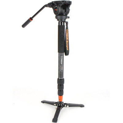 

Coman COMAN KX3535 Monopod Set Carbon Fiber SLR Camera Camera Camera Hydraulic Pan / Tilt Professional Travel Portable Tripod Tripod