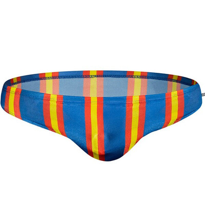 

Mens Sexy Fashion Low Waist Striped Printing Summer Slim Casual Underwear