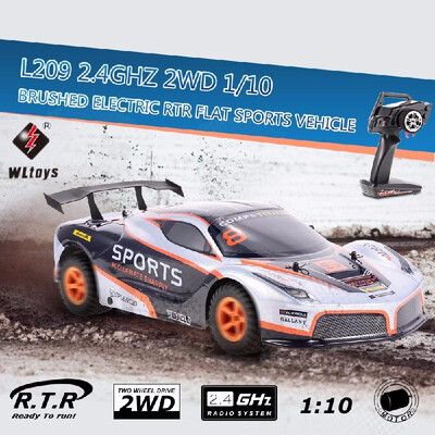 

Romacci Original WLtoys L209 24GHz 2WD 110 35KMH Brushed Electric RTR Flat Sports Vehicle RC Car