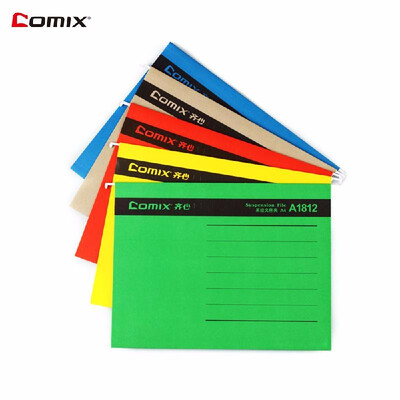 

25PCS A4 Hanging File Folders Assorted Colors Documents Organizer for Business Office School Home Supplies